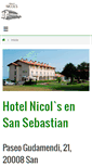 Mobile Screenshot of hotelnicols.com